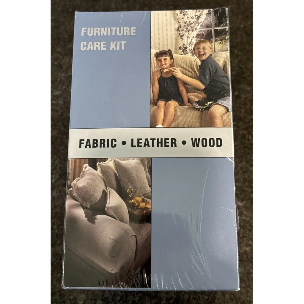 Stainsafe Furniture Care Kit Fabric Leather Wood Stain Cleaning New Sealed